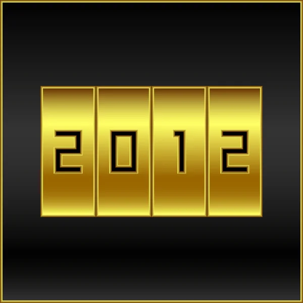 2012 έτος. — Διανυσματικό Αρχείο