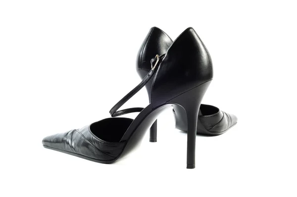 Perempuan sepatu hitam — Stok Foto
