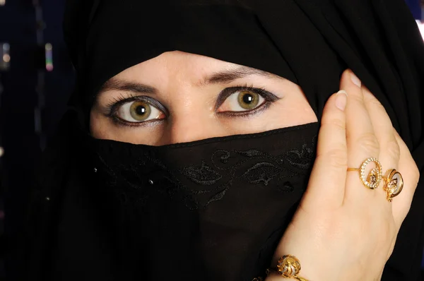 Muslimische Frau Stockbild