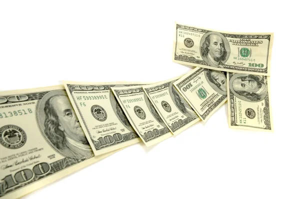 Dollars arrow — Stock Photo, Image