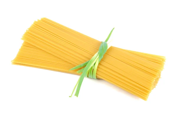 Кучка сырых апагетти — стоковое фото