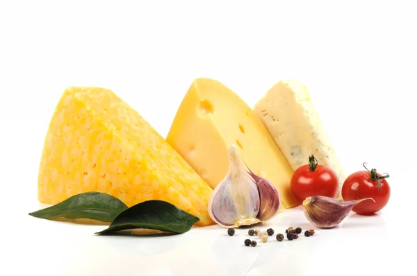 新鲜奶酪 — 图库照片