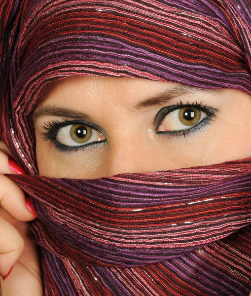 Мусульманську жінку — стокове фото