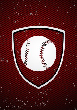 Baseball badge clipart