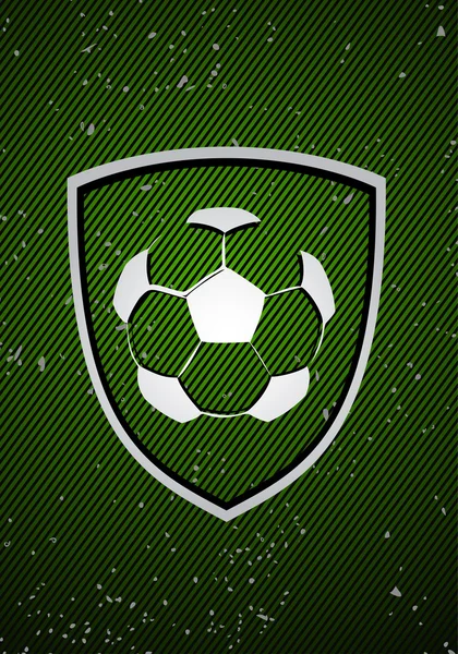 Voetbal badge — Stockvector