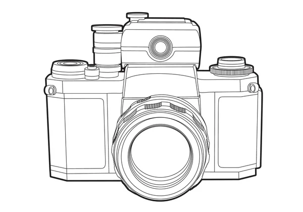 Вектор камери — стоковий вектор
