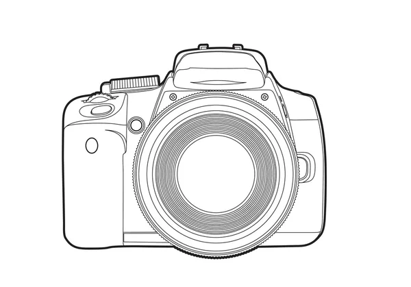 stock vector Vector camera