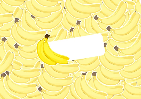 Спелые бананы — стоковый вектор