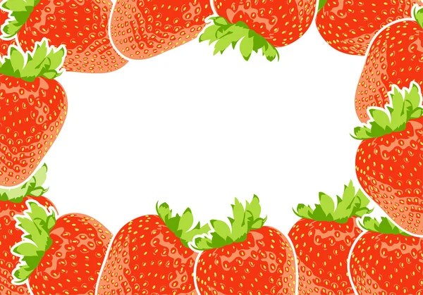 矢量草莓 — 图库矢量图片