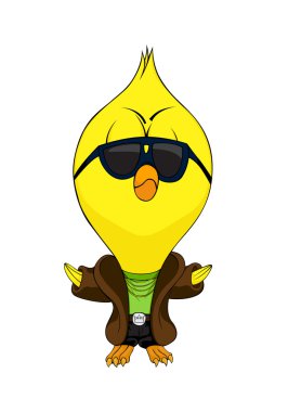 Cartoon chick clipart