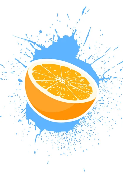 Naranjas maduras — Vector de stock