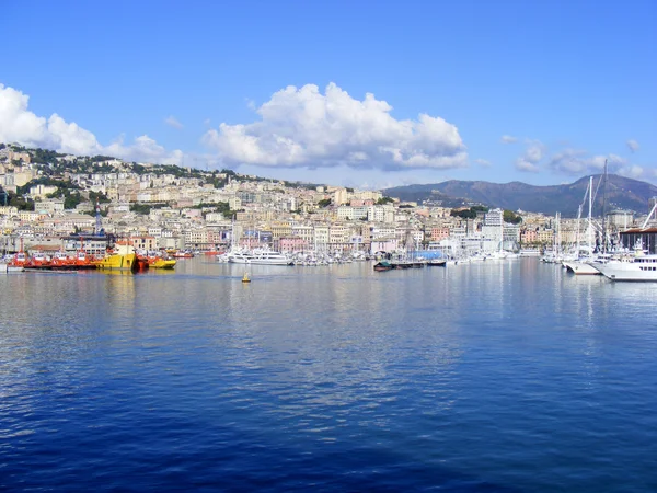 Hafen von Genua — Stockfoto