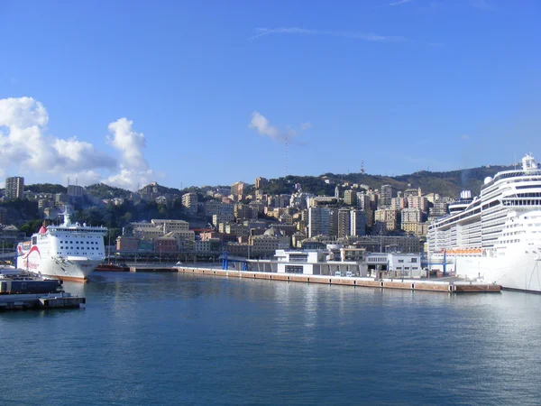 Генуэзский порт — стоковое фото