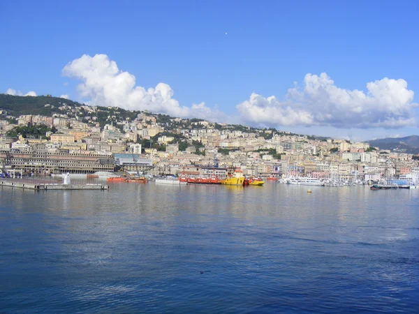 Hafen von Genua — Stockfoto