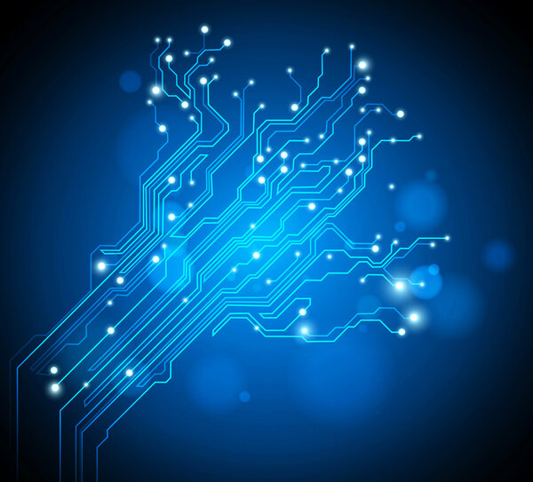 Фон дерева схем - вектор креативной идеи
