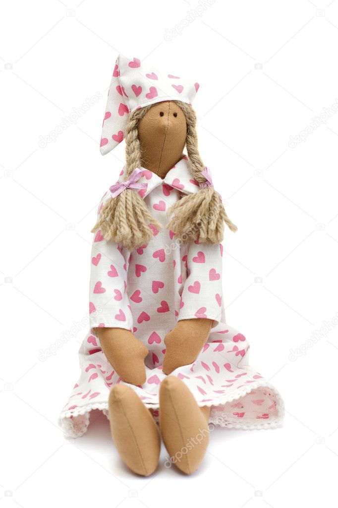 Slumber Party doll in pajamas