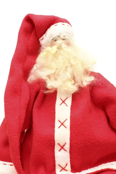 Weihnachtsmann - Porträt aus nächster Nähe — Stockfoto