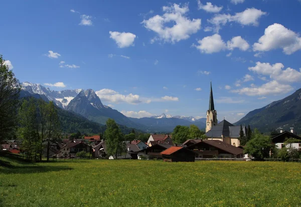 panorama Garmish-partenkirhen (almanya)