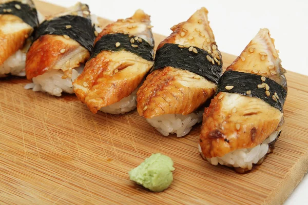 鳗鱼寿司 — 图库照片
