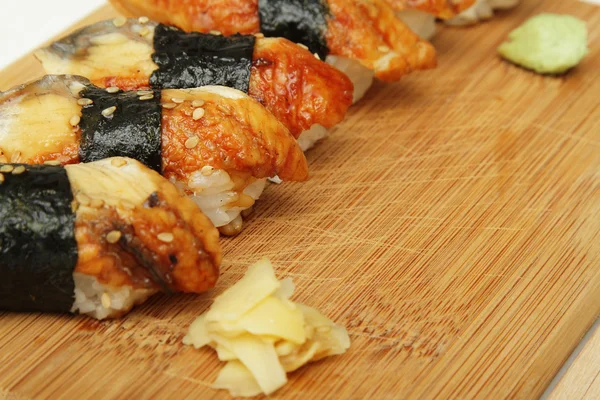 Węgorz sushi — Zdjęcie stockowe