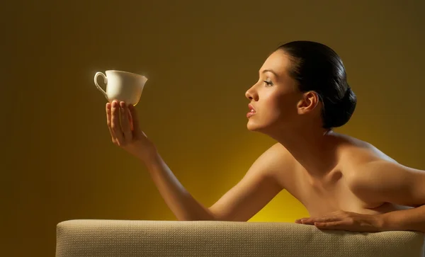 香り豊かなコーヒー — ストック写真