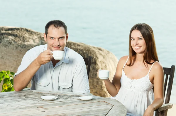 Sabah kahvesi — Stok fotoğraf