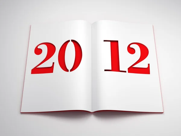 Yeni yıl 2012 — Stok fotoğraf