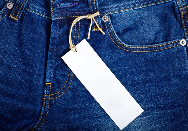 Etiqueta jeans — Foto de Stock