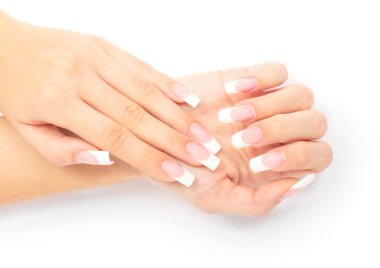 French manicure clipart