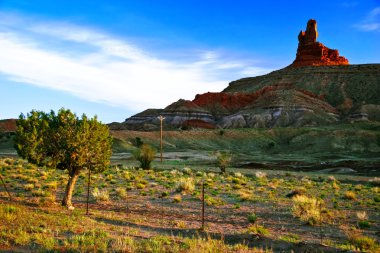 arizona devlet çölde peyzaj