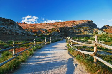 kemer canyon güneşli bir günde