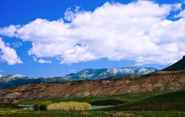 utah state manzarası. ABD