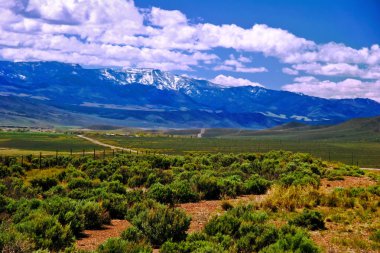 utah state manzarası. ABD