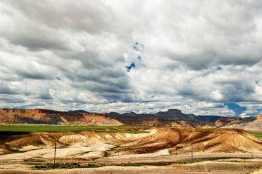 utah state manzarası. ABD