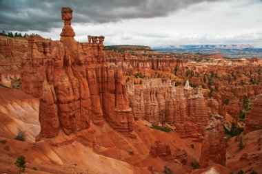 bryce canyon bakış açısından görüntüleme. Utah. ABD