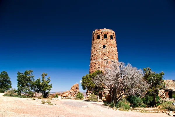 De uitkijktoren op de grand canyon — Stockfoto