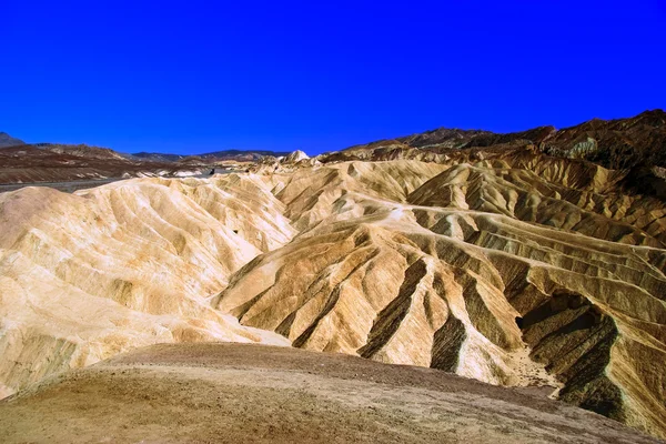 Relief der Felsen im Death Valley. Kalifornien — Stockfoto