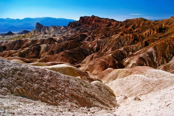 Ölüm Vadisi kayalara Rölyef. Kaliforniya — Stok fotoğraf