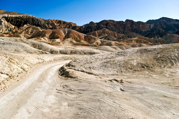 Relief of the rocks in Death Valley. California — Stock Photo, Image