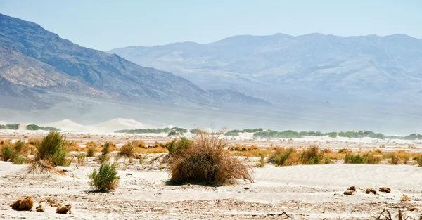 Fehér homok dűnék, death valley, Kalifornia — Stock Fotó