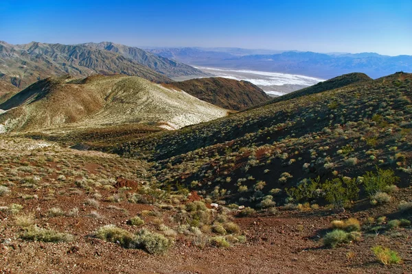 Vista sobre a paisagem do Vale da Morte — Fotografia de Stock