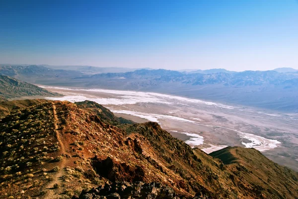 Widok na krajobraz doliny śmierci — Zdjęcie stockowe