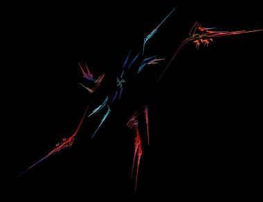 soyut fraktal arkaplan