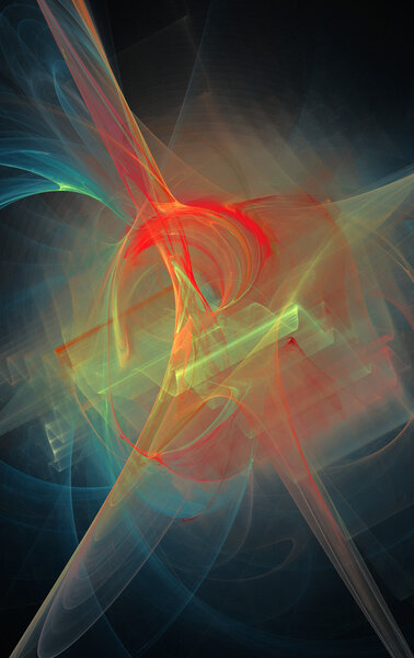 Abstract fractal background.
