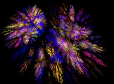 soyut fraktal arkaplan