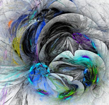 soyut fraktal arkaplan