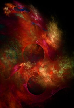 soyut fraktal arkaplan