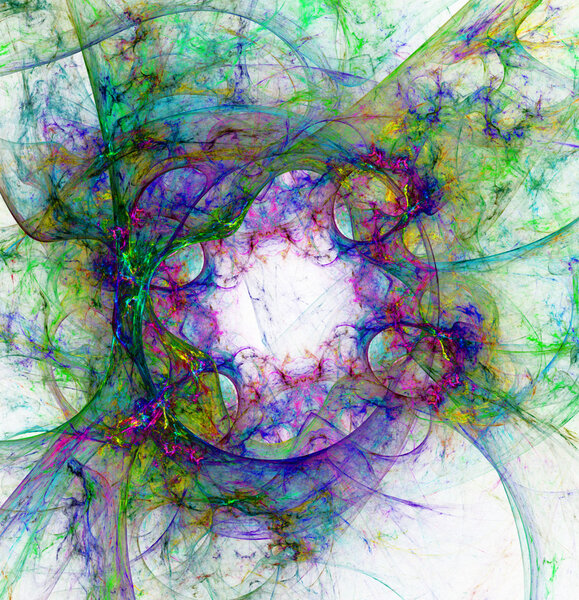 абстрактный фрактальный фон