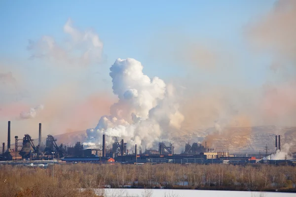 Stock image Metallurgical factory