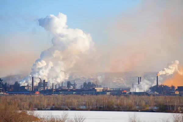 stock image Metallurgical factory